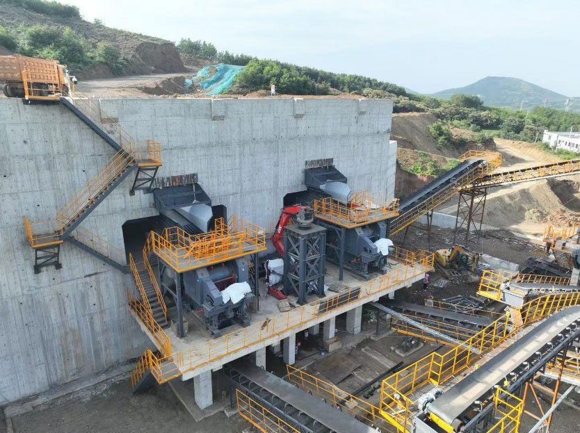 Jaw crusher is used in basalt stone quarry