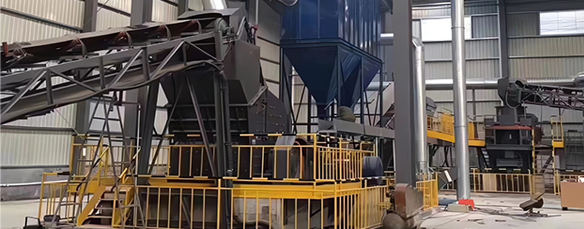 Impact crusher used in the marble quarry